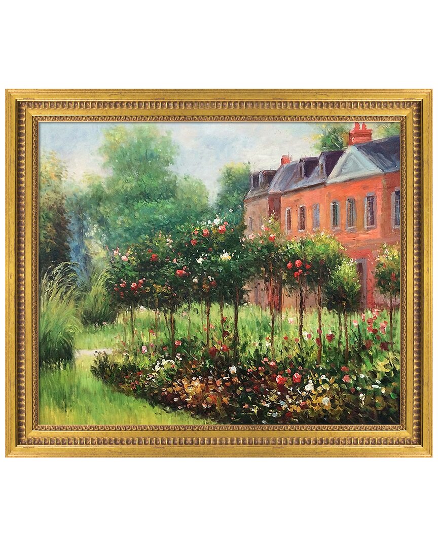 La Pastiche The Rose Garden At Wargemont In Multicolor