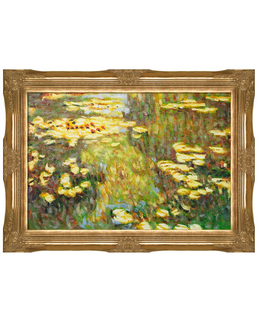 Overstock Art La Pastiche By Overstockart Water Lilies With Vict In Multicolor
