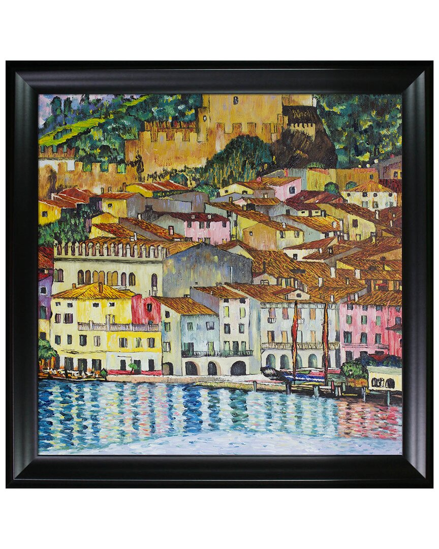 La Pastiche Malcesine On Lake Garda, 1913 Framed Art Print In Multicolor