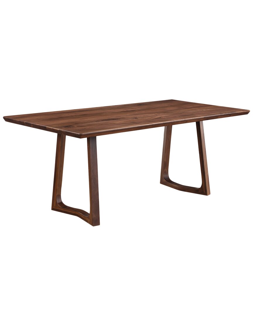 Moe's Home Collection Silas Dining Table Walnut In Natural