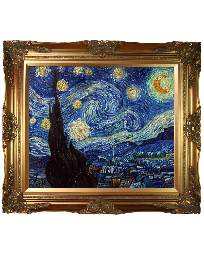 Overstock Art Starry Night By Vincent Van Gogh Reproduction
