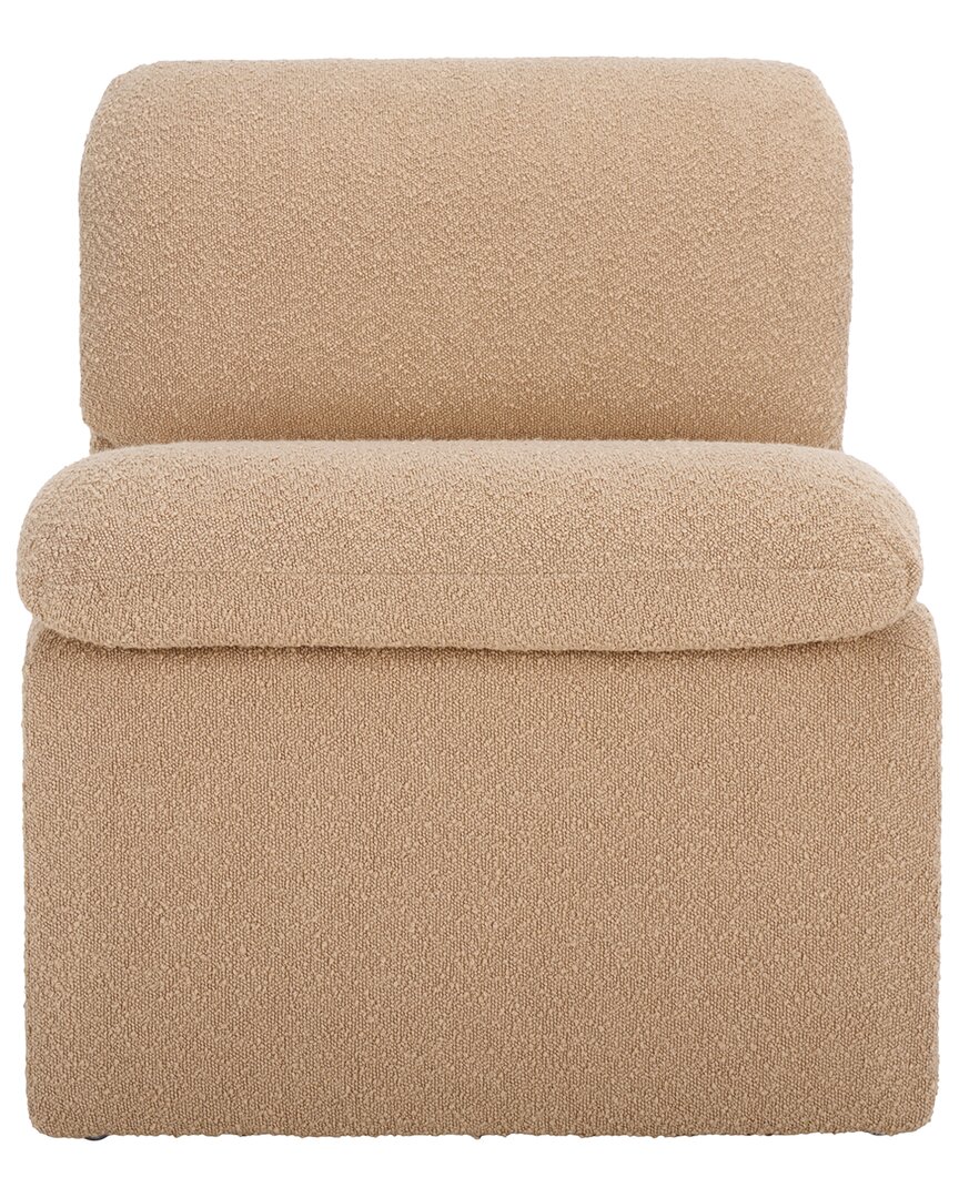 Safavieh Couture Ainslie Boucle Accent Chair In Brown