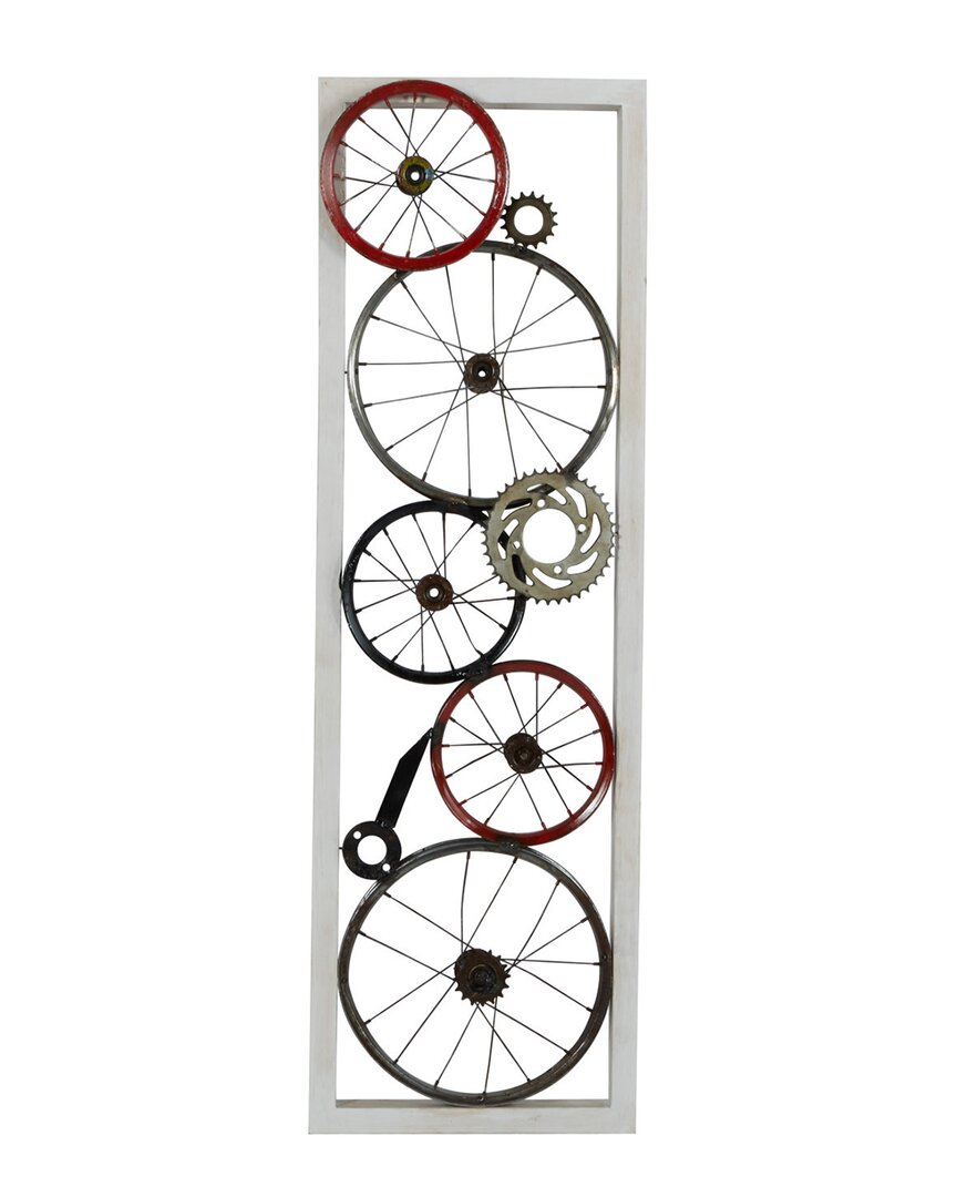 Peyton Lane & Wood Rustic Wall Decor In White