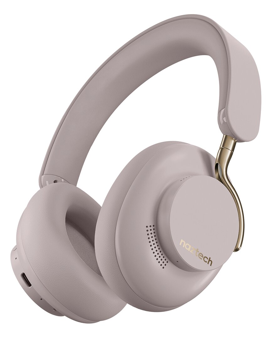 Hypergear Naztech Aura 360 Anc Wireless Headphones In Beige