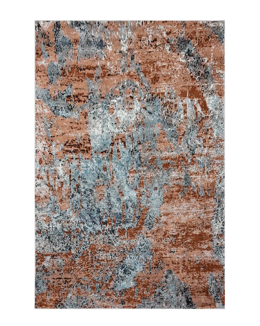 Lr Home Rodha Industrial Area Rug In Gray