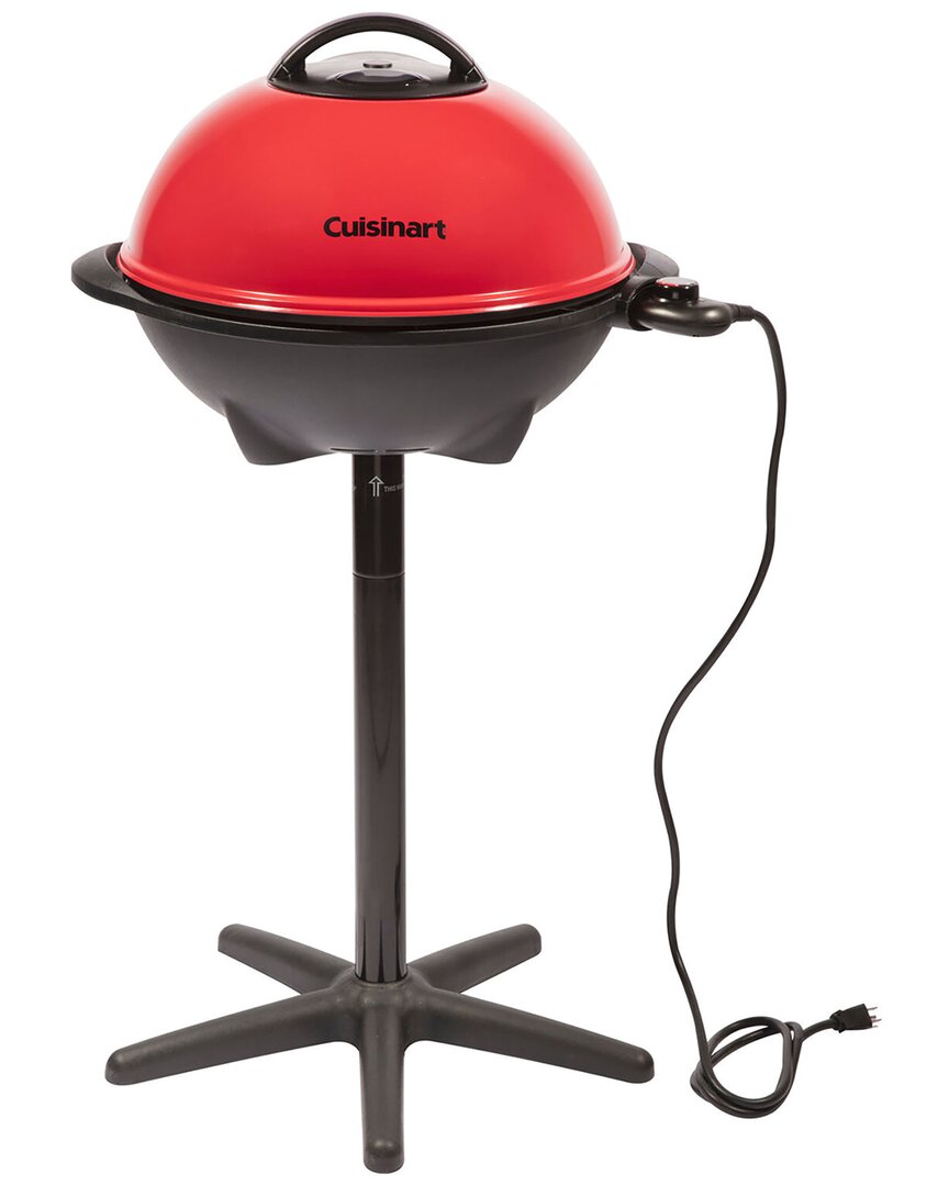 Cuisinart 2-in-1 Outdoor Portable Electric Grill With Stand In Black