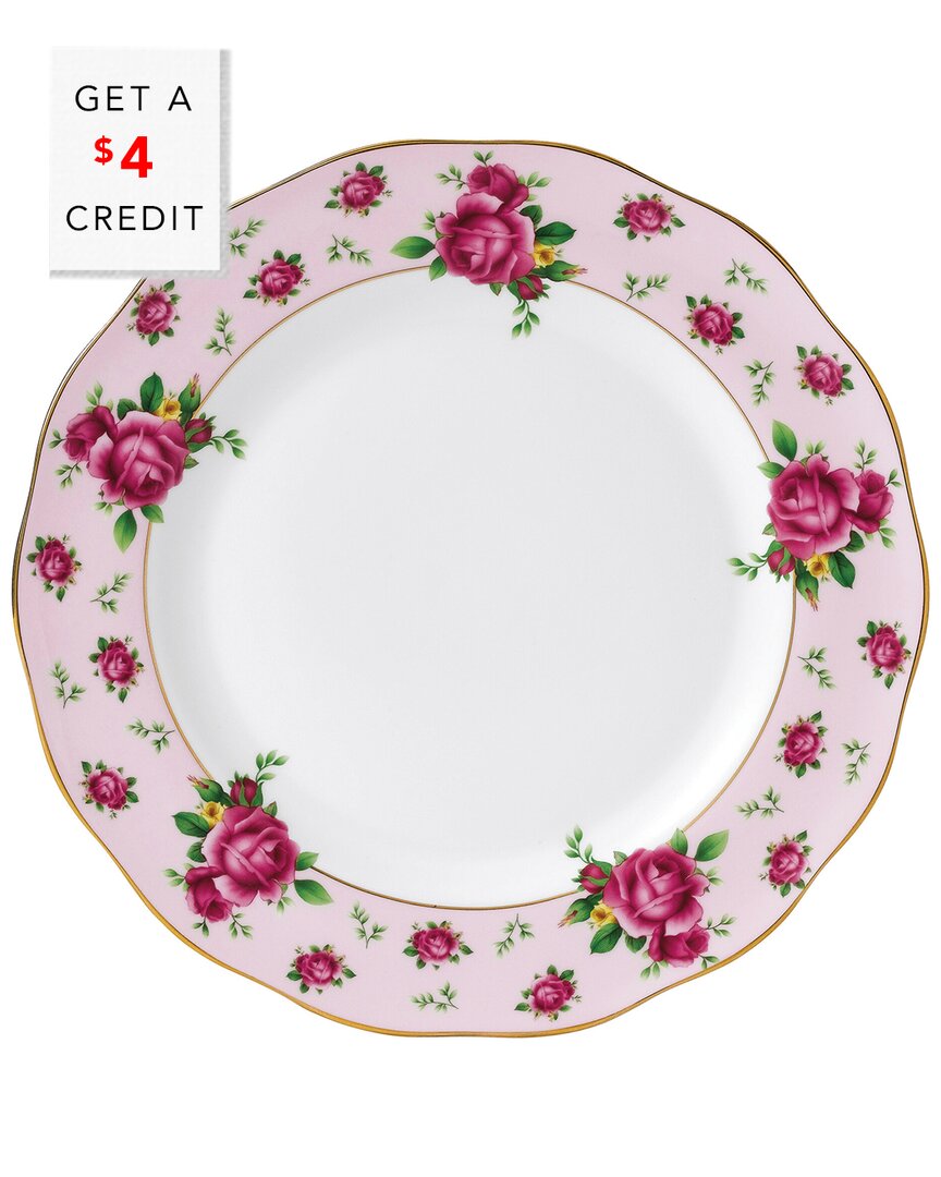 Royal Albert New Country Pink Roses Dinner Plate