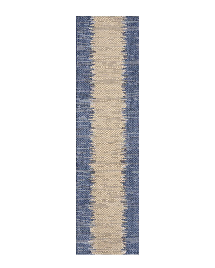 Shop Jonathan Y Arta Moroccan Flatweave Rug In Navy