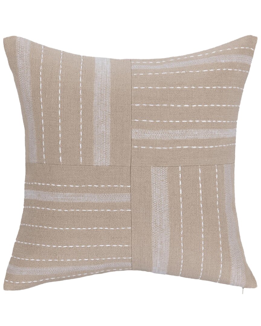 Classic Home Dyed & Stonewashed Origin Linen Throw Pillow