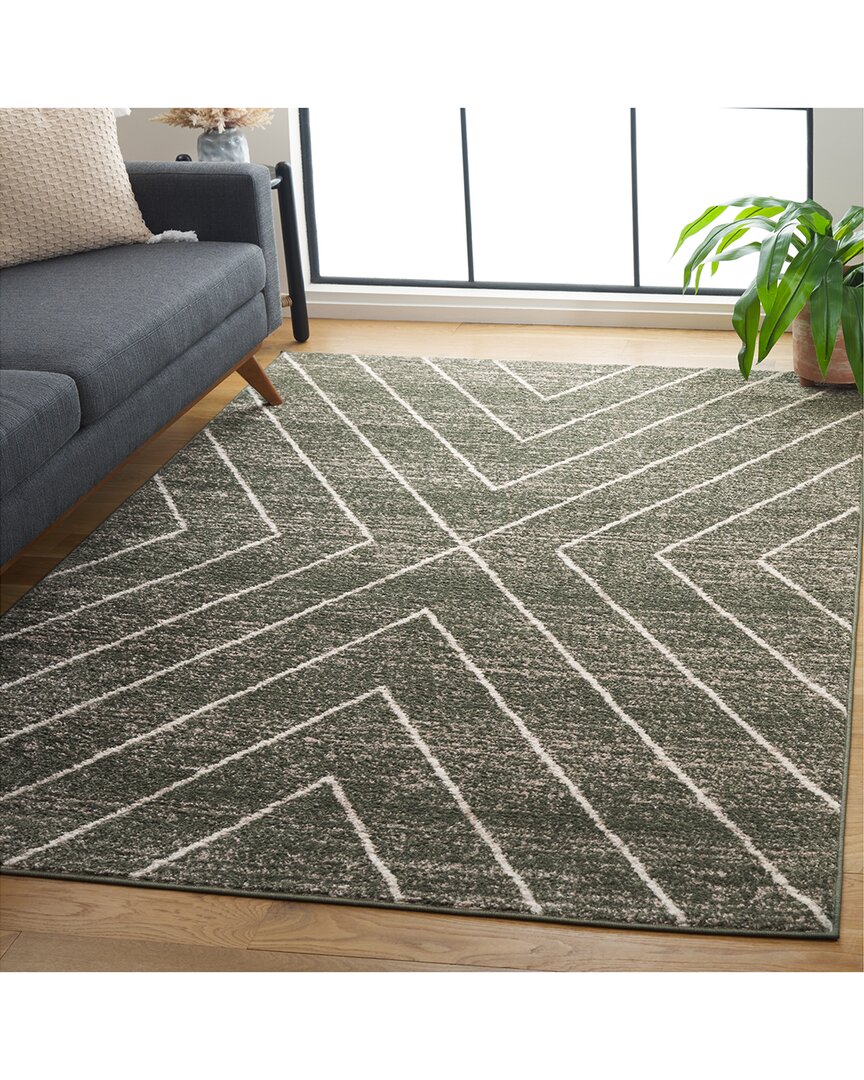 Safavieh Adirondack Jaelynn Power Loomed Rug Dark Green / I In Green