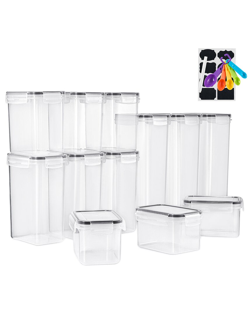 Sorbus 12pc Airtight Food Storage Containers In Clear