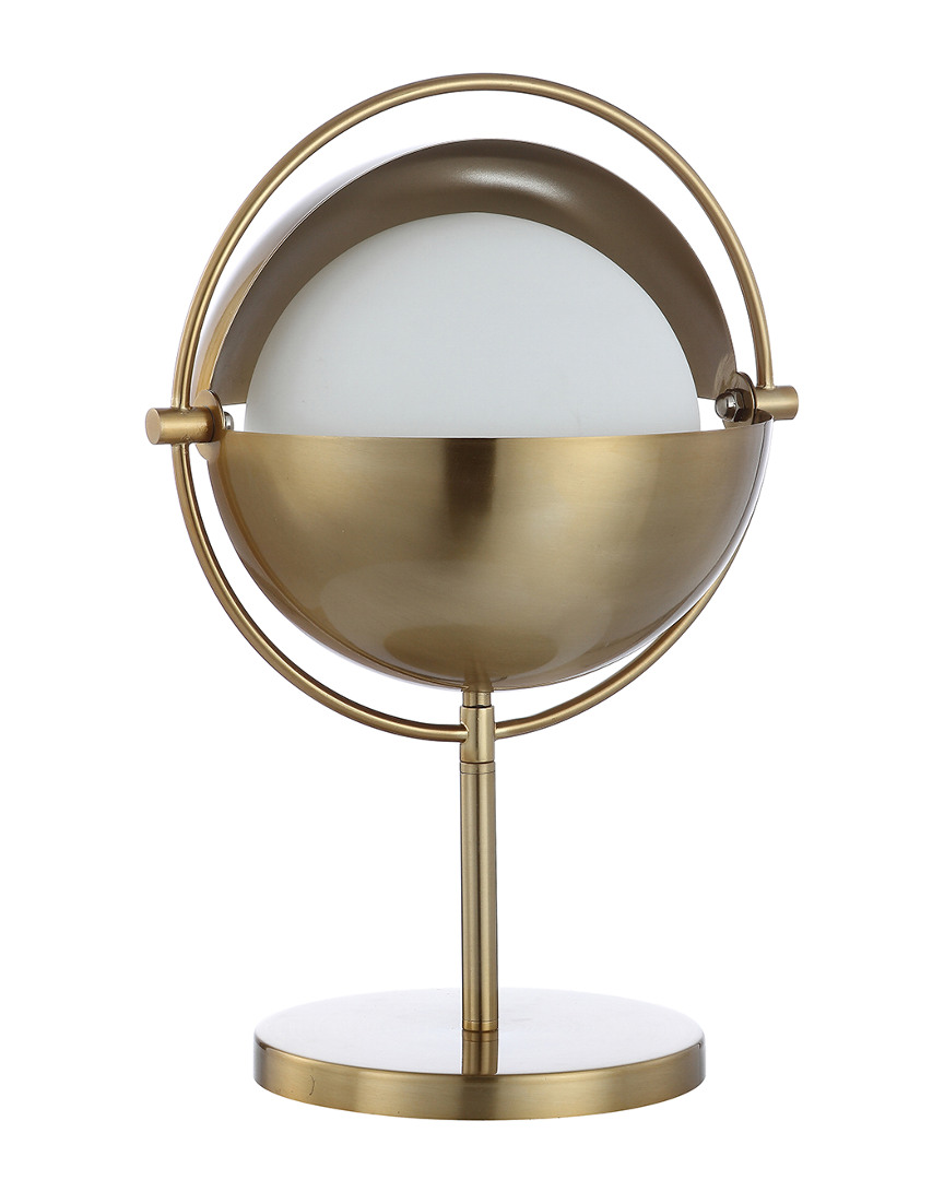 Jonathan Y Casi 17.5in Mid-century Globe Led Table Lamp