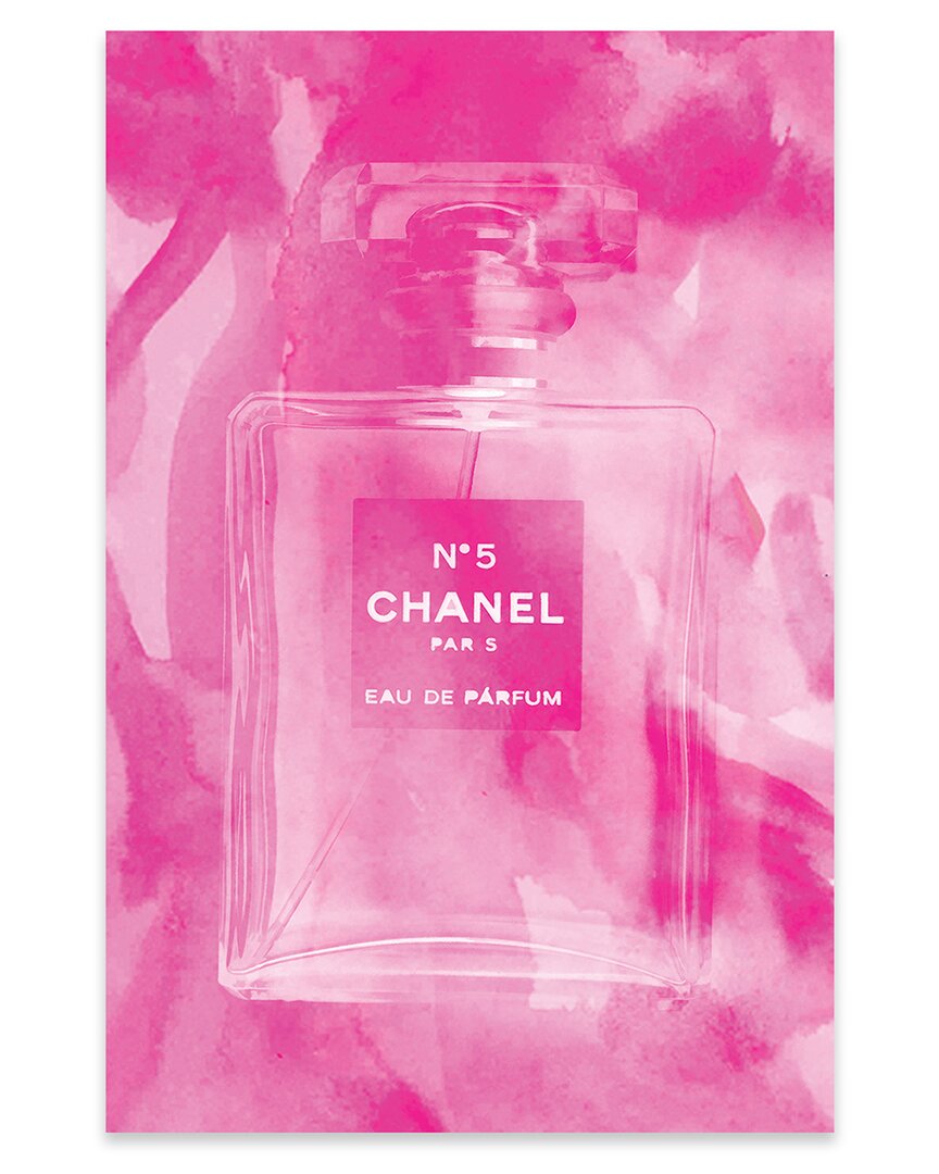 Shop Icanvas Pink Perfume Print On Acrylic Glass By Grace Digital Art Co