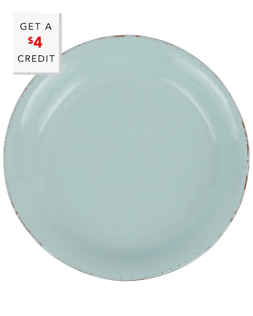 Shop Vietri Cucina Fresca Salad Plate With $4 Credit In Blue