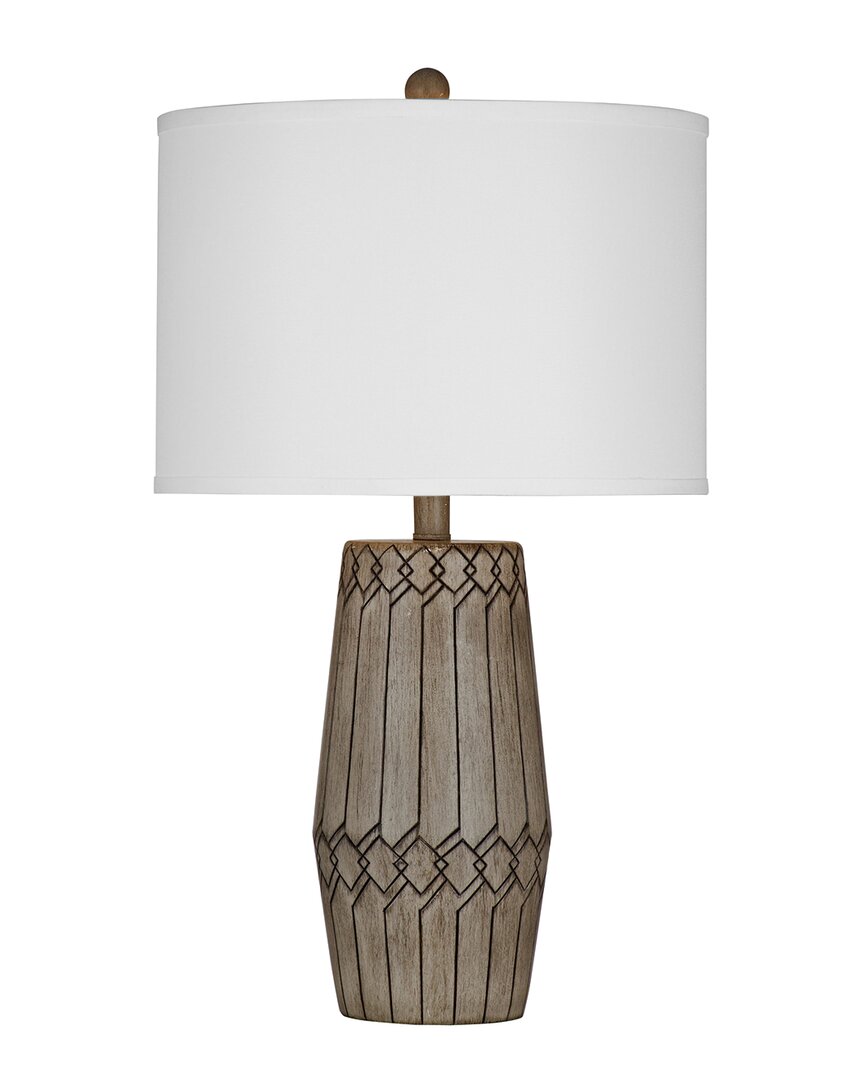 Bassett Mirror Harper Table Lamp In Brown