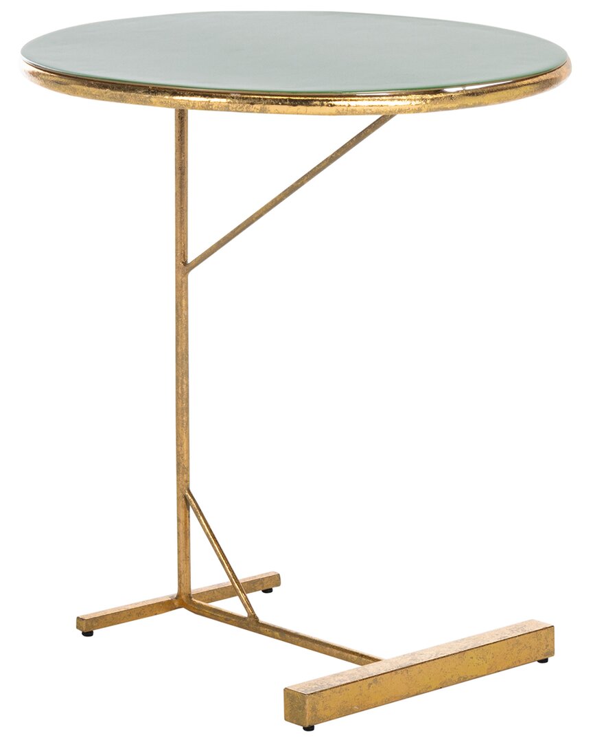 Safavieh Sionne Round C Table In Green