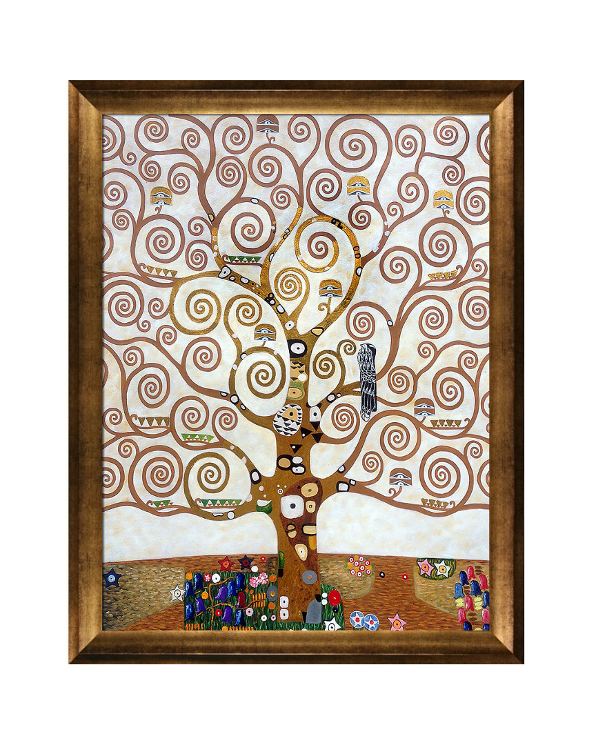 Overstock Art Tree Of Life (luxury Line) By Gustav Klimt
