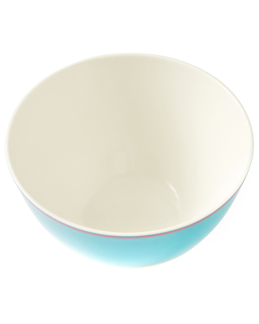 Spode Set Of 4 Kit Kemp Turquoise Bowls