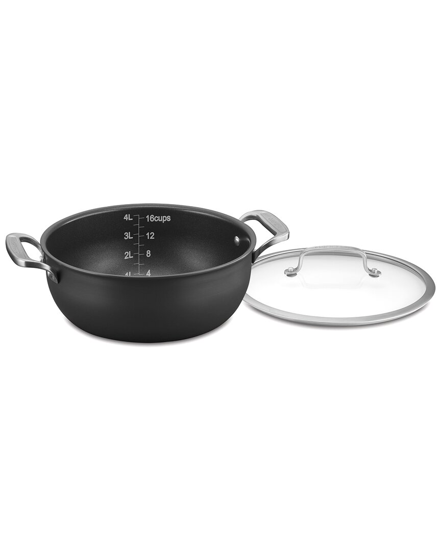 Shop Cuisinart Induction Ready Hard Anodized 5qt Dutch Oven With Cover