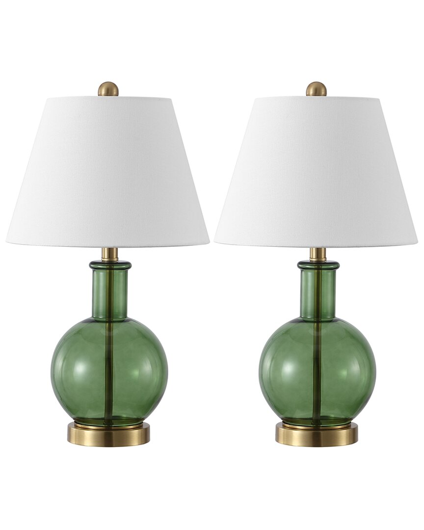 Safavieh Camelie Table Lamp In Green