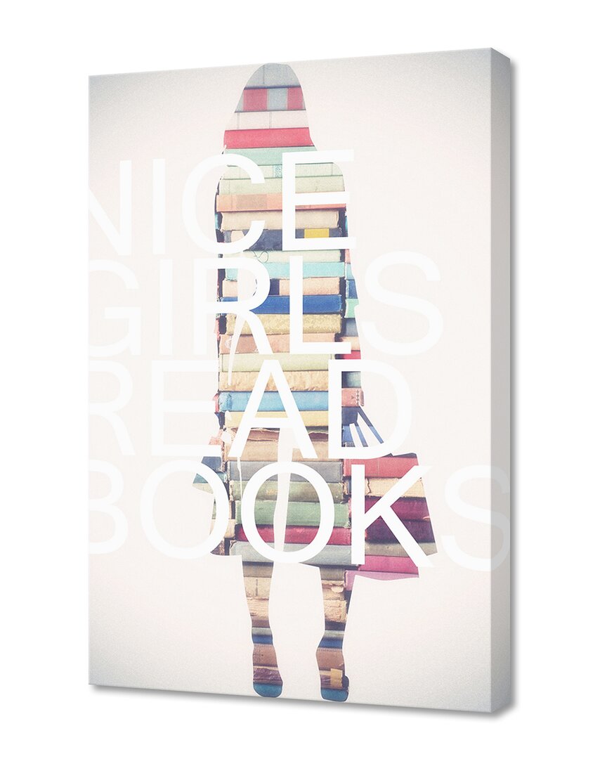 Curioos Nice Girls Read Books By Danny Ivan Wall Art