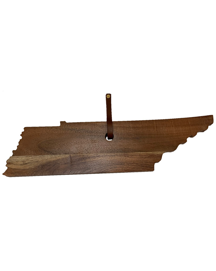 Bidkhome Acacia Wood Tennessee Cutting Board In Brown
