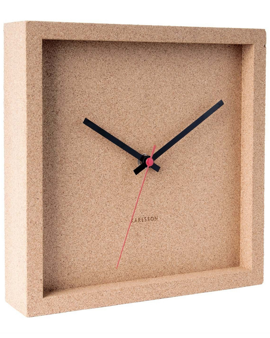Bidkhome Karlsson Wall Clock In Brown