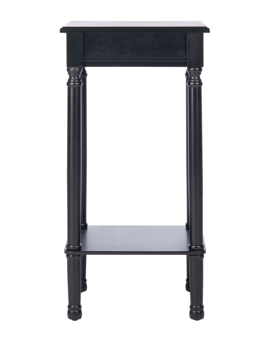 Safavieh Couture Tinsley Square Accent Table In Black