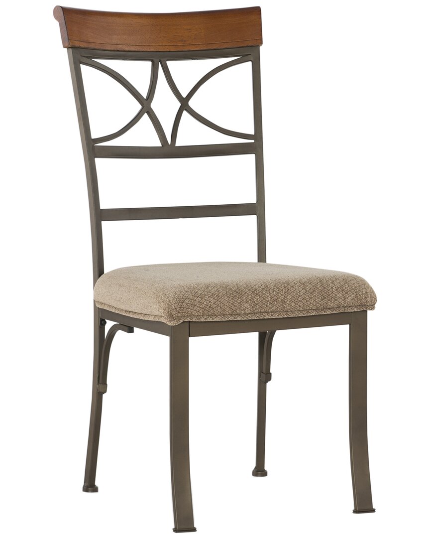 Powell Hamilton Set Of 2 Dining Chairs In Brown
