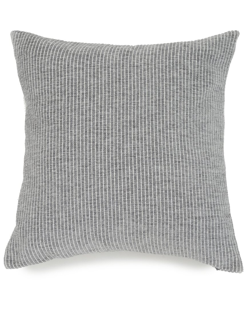 Freshmint Nea Woven Pinstripes Pillow
