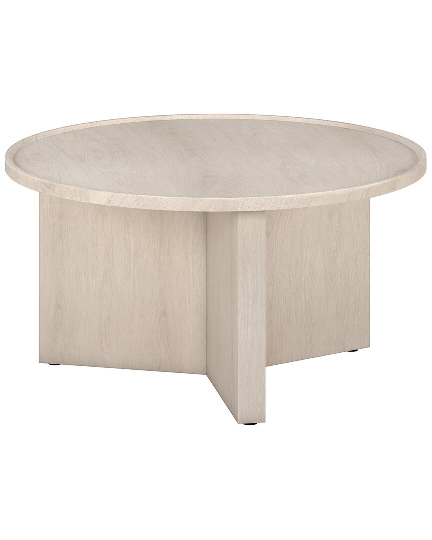 Abraham + Ivy Gunnar 32in Round Coffee Table