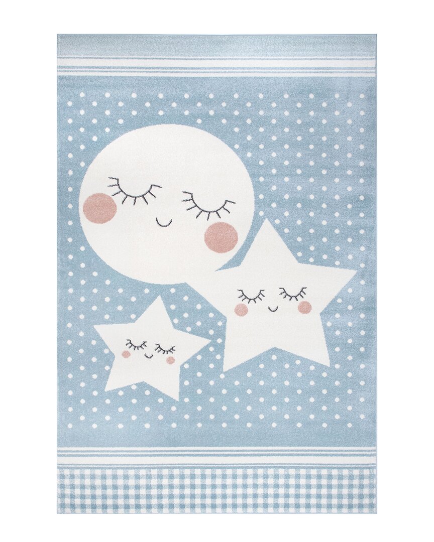 Nuloom Dream Night Sky Nursery Rug In Blue