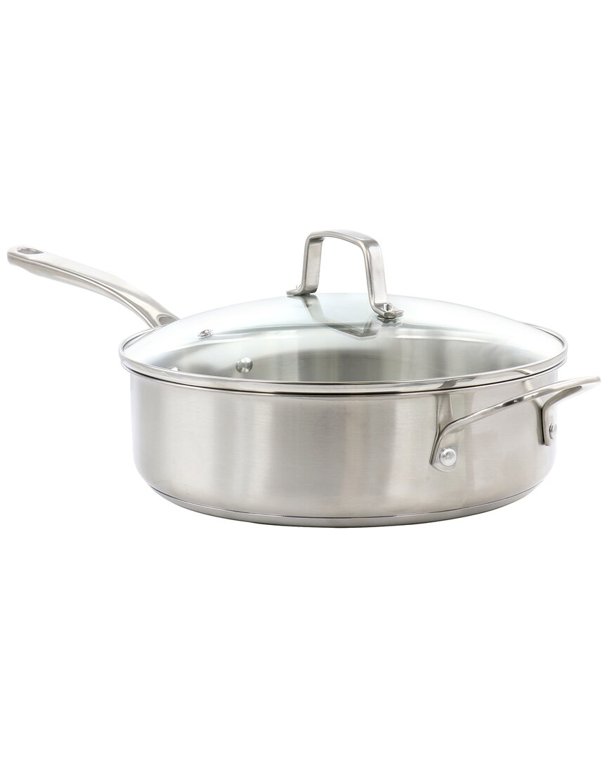 Martha Stewart Everyday Midvale 4qt Stainless Steel Sautž Pan With Lid