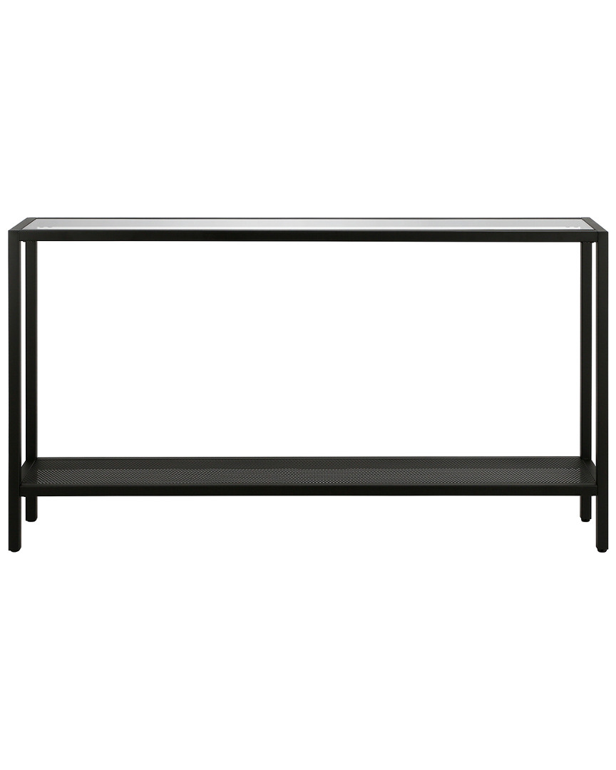 Abraham + Ivy Rigan 2-shelf Console Table In Blackened Bronze