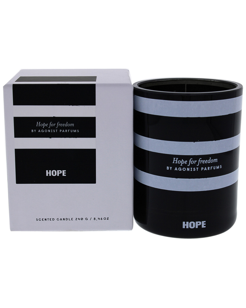 Agonist Hope For Freedom Scented Candles In Black