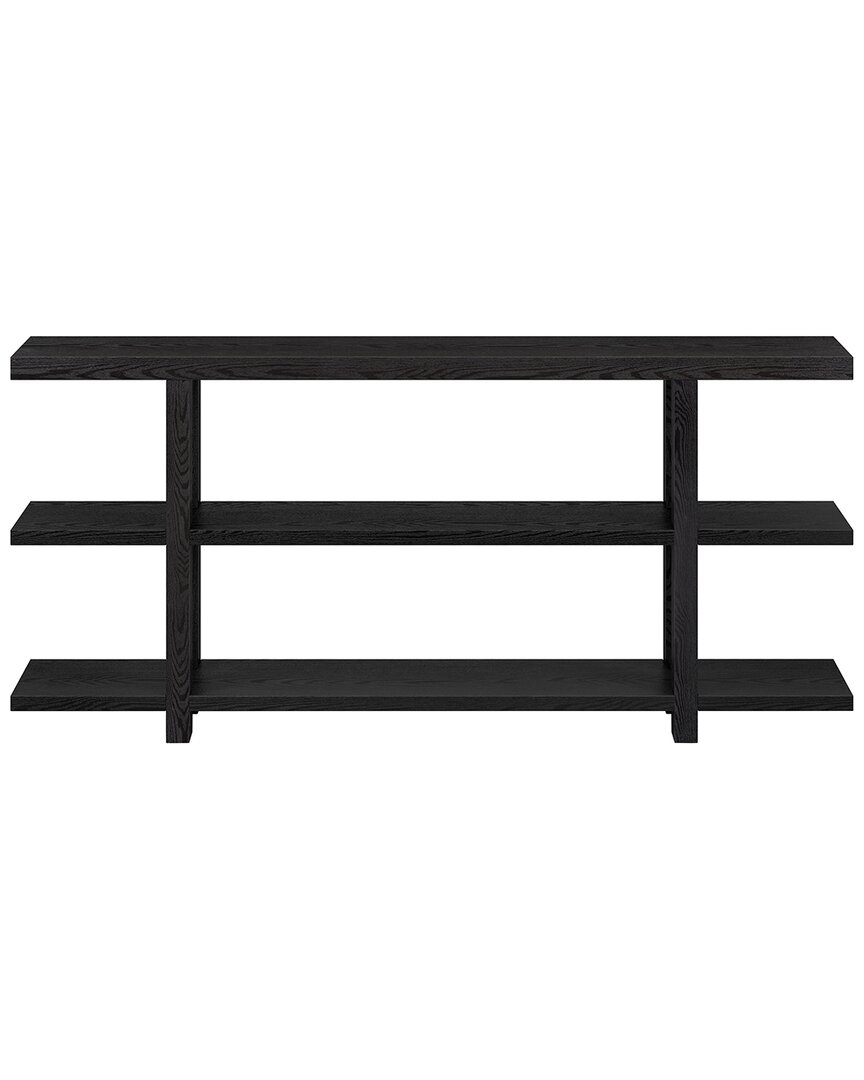 Abraham + Ivy Acosta 64 Wide Rectangular Console Table In Black
