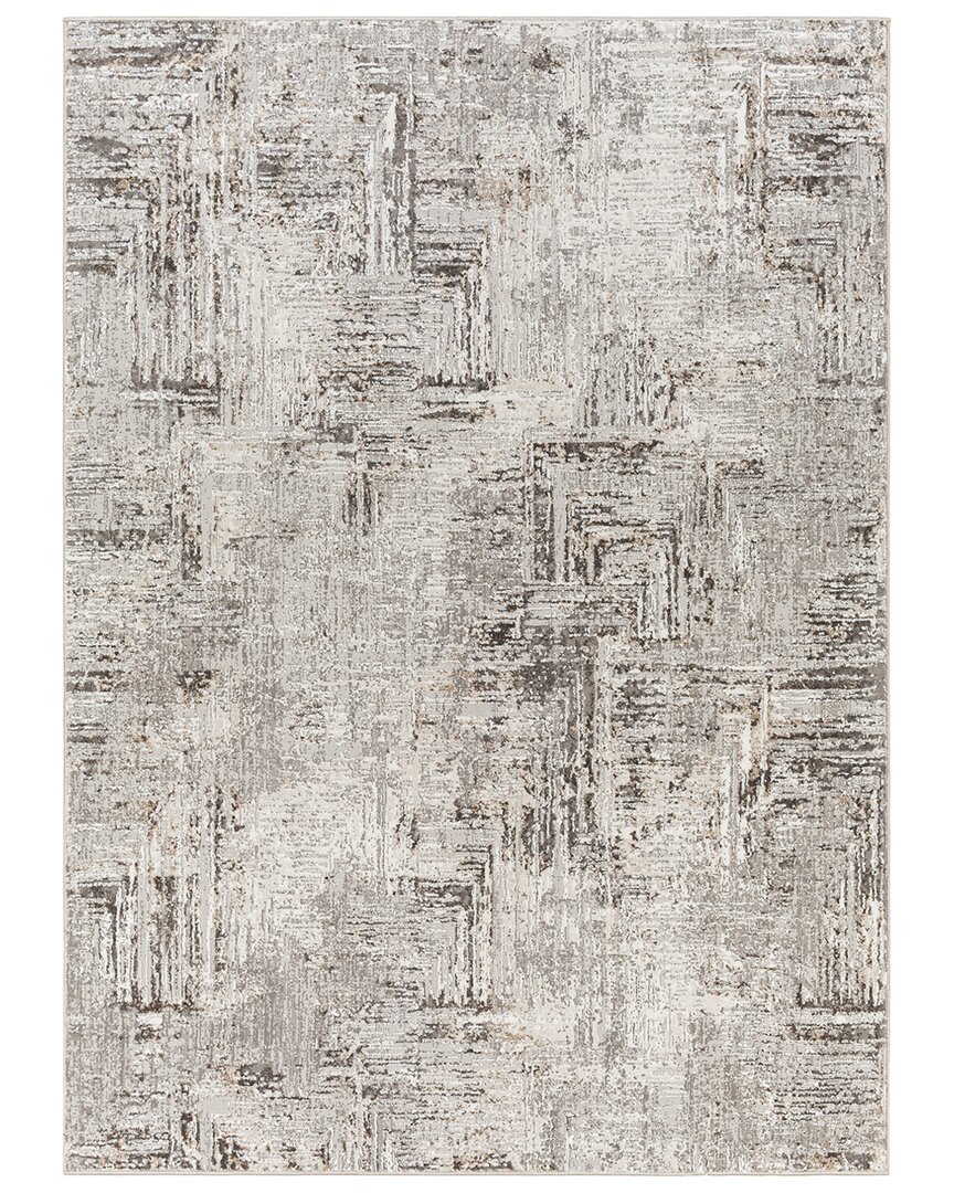 Surya Allegro Polyester Rug In Grey