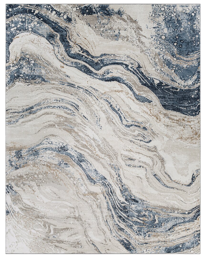 Surya Allegro Polyester Rug In Grey