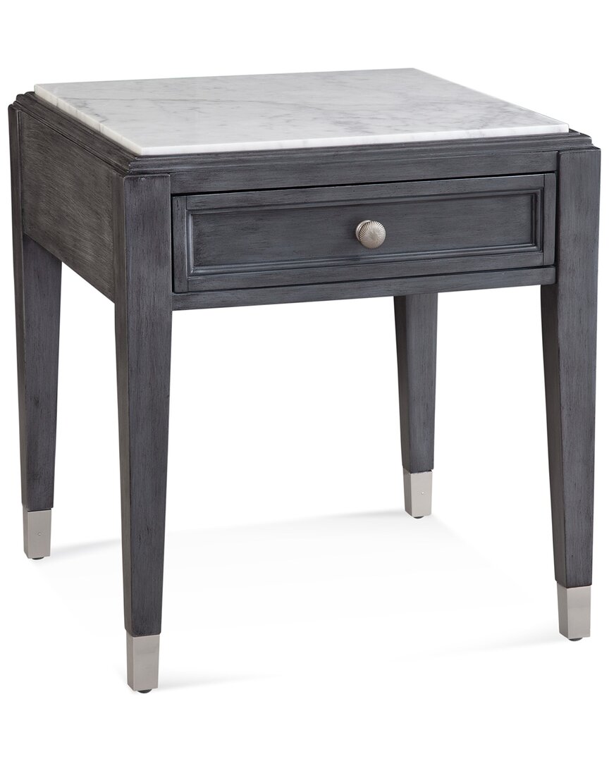 Bassett Mirror North Bend End Table In Black
