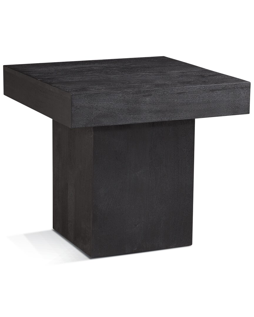 Bassett Mirror Padula Square End Table In Black