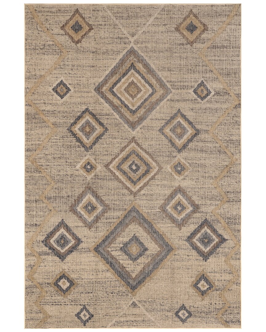 Nuloom Jonie Bohemian Easy-jute Machine Washable Area Rug In Beige