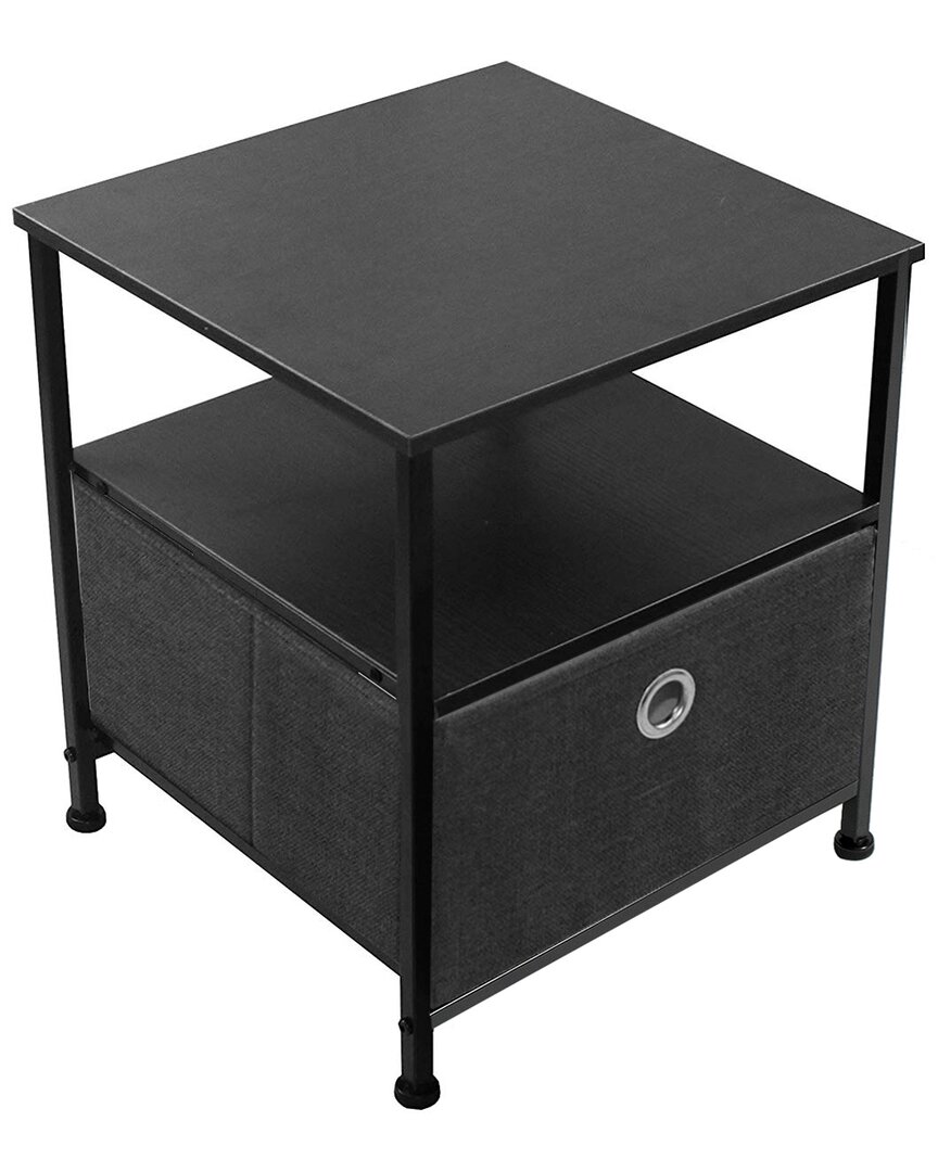 Sorbus Home End Table In Black