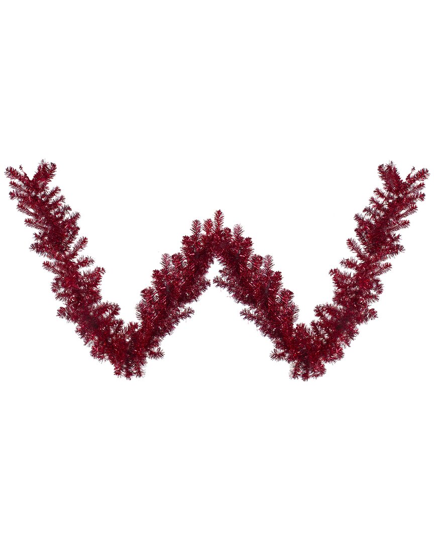 Northlight 9x12in Metallic Tinsel Artificial Christmas Garland