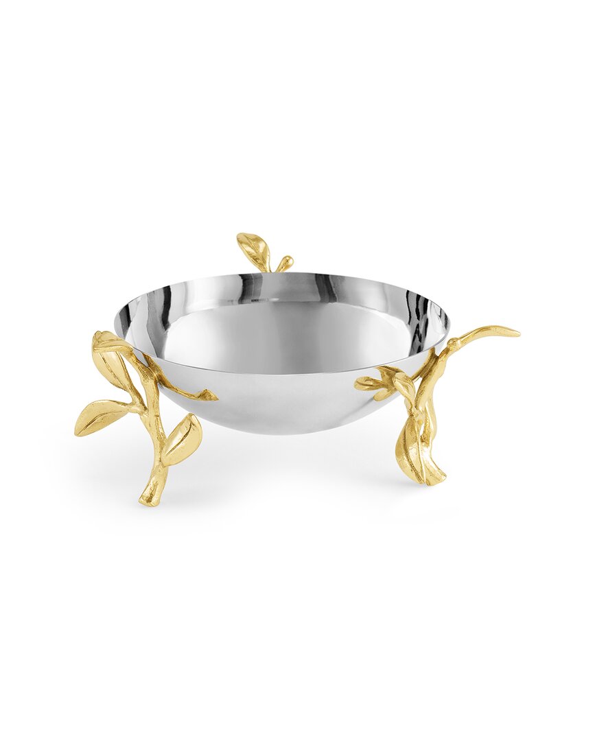Michael Aram Laurel Gold Nut Dish