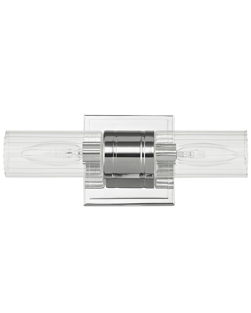 Livex Lighting Midtown 2-light Polished Chrome Bath-light