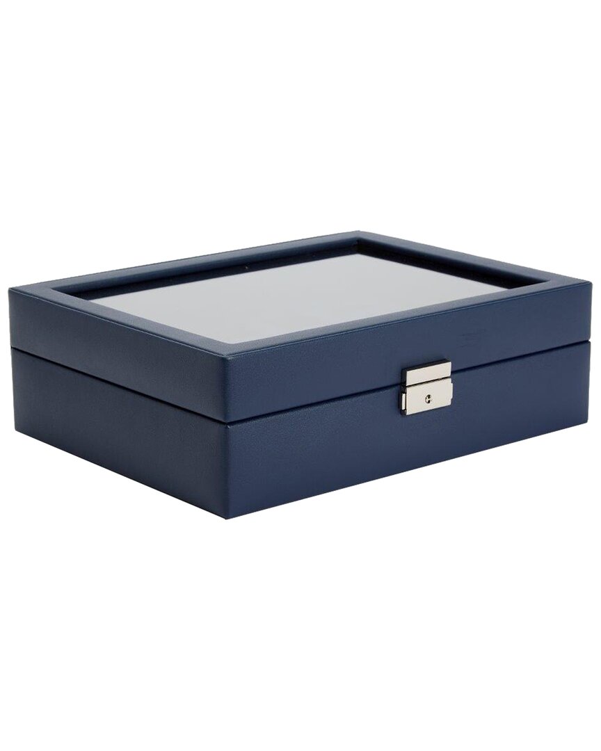 Wolf 1834 Heritage 10pc Watch Box In Blue