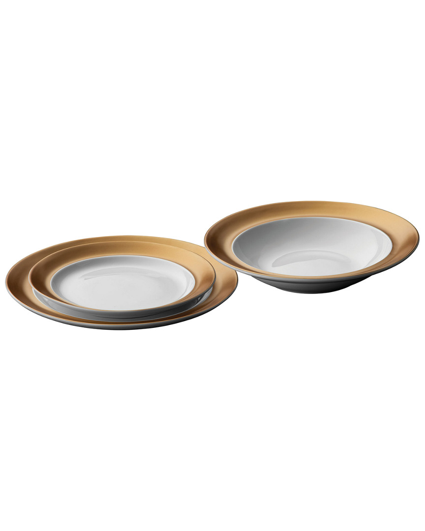 Berghoff Gem 2 Plates Bowl, Plate Set , 3 Piece In Nocolor