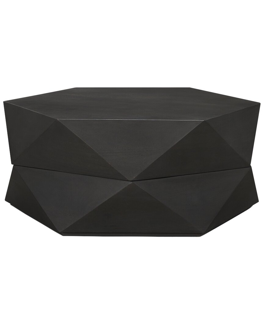 Mercana Arreto Hexagonal Hinged Coffee Table