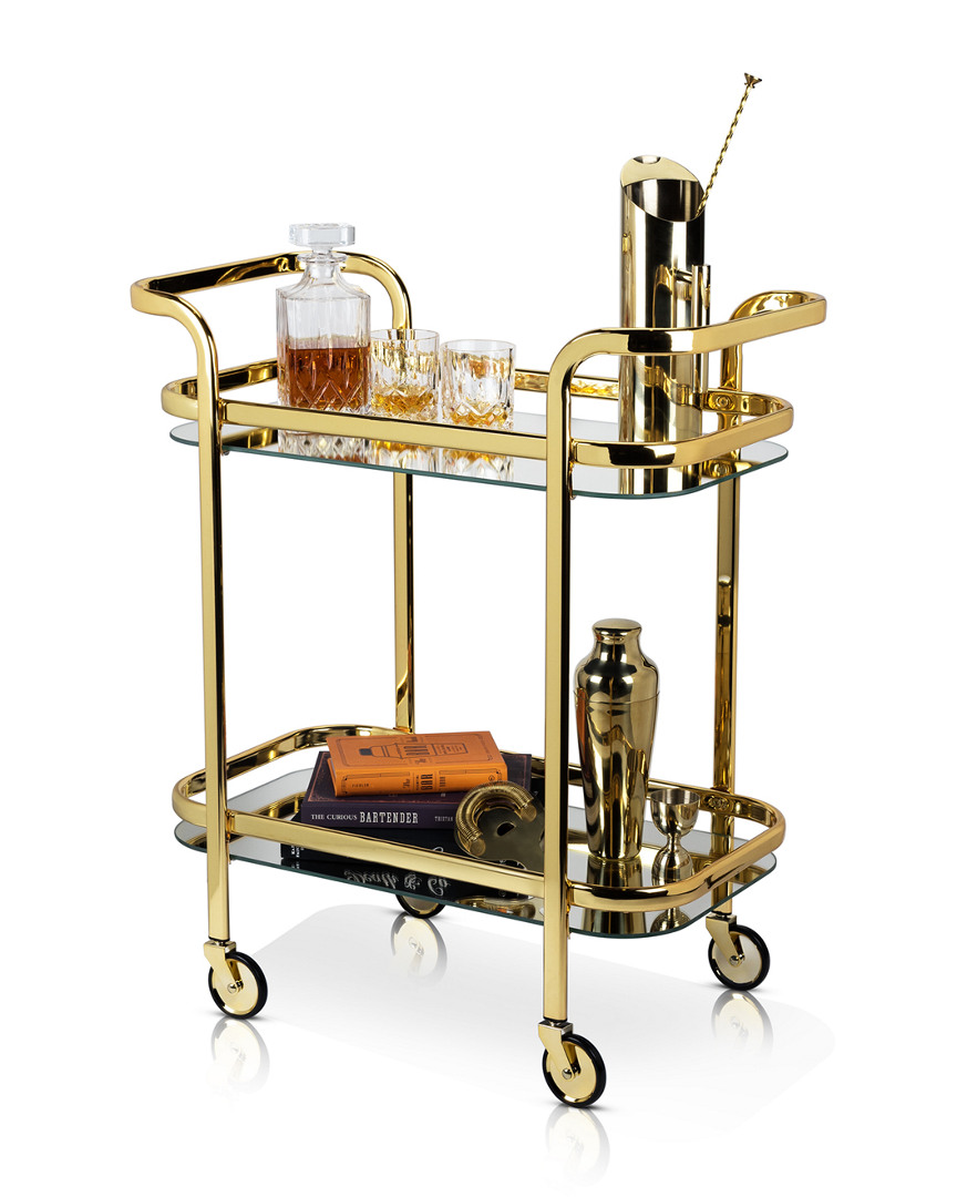 Viski Gold Bar Cart