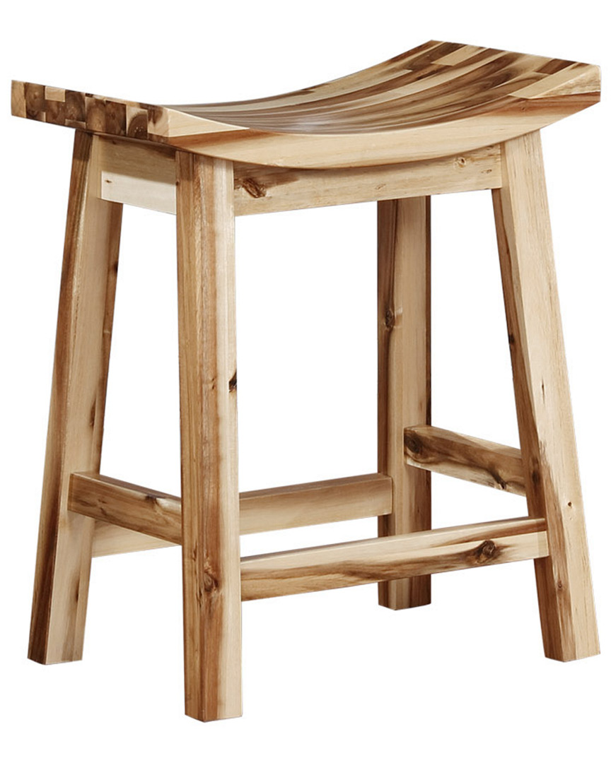 Powell Griffin Saddle Counter Stool